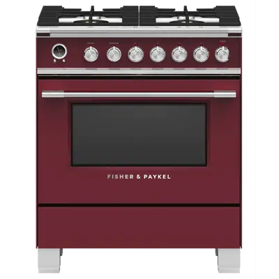 Image for 30" Series 9 Classic 4 Burner Dual Fuel Self-Cleaning Range