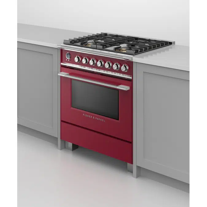 30" Series 9 Classic 4 Burner Dual Fuel Self-Cleaning Range