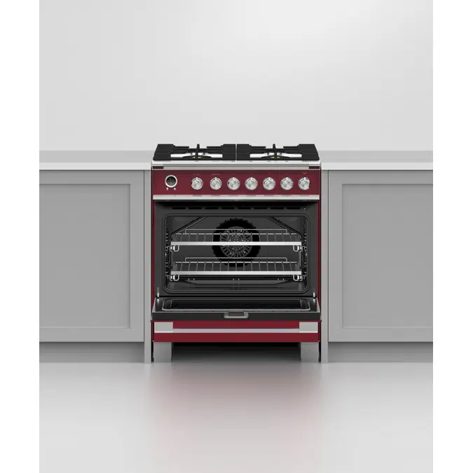 30" Series 9 Classic 4 Burner Dual Fuel Self-Cleaning Range