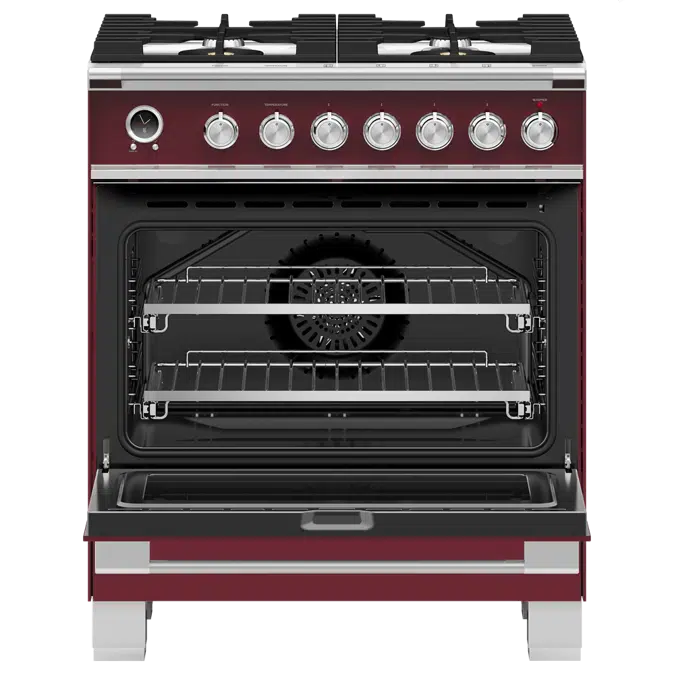 30" Series 9 Classic 4 Burner Dual Fuel Self-Cleaning Range