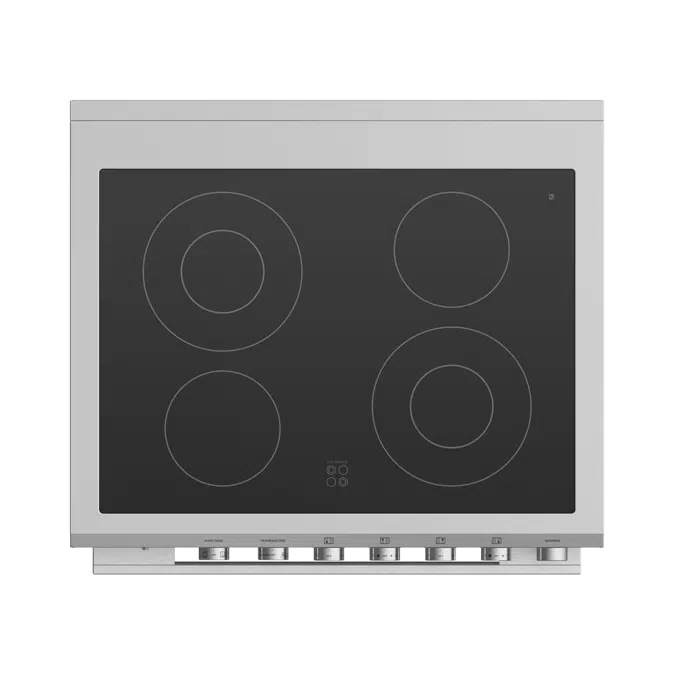 30" Series 7 4 Element Electric Range, Ceramic Radiant