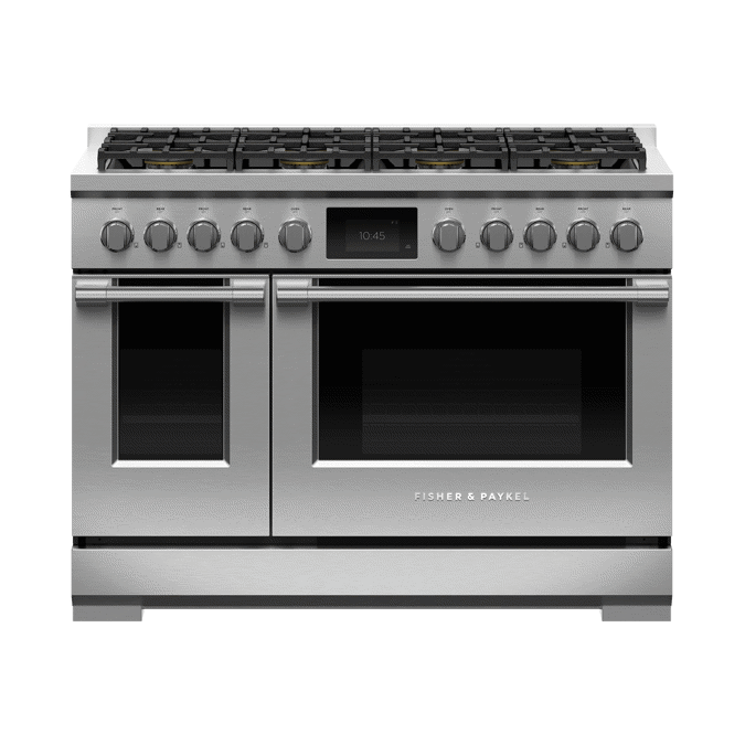 BIM objects Free download! Dual Fuel Range, 48", 8 Burners, Selfcleaning, LPG BIMobject