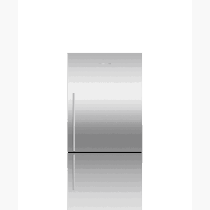 BIM objects Free download! Freestanding Refrigerator Freezer, 79cm
