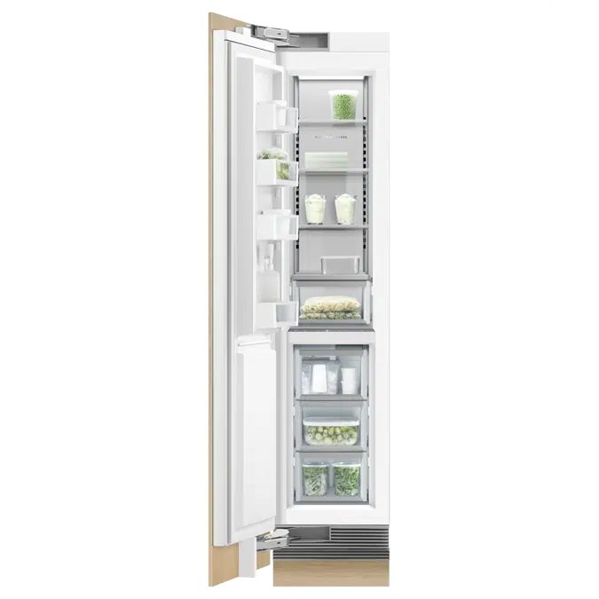 18" Series 9 Integrated Column Freezer, Ice
