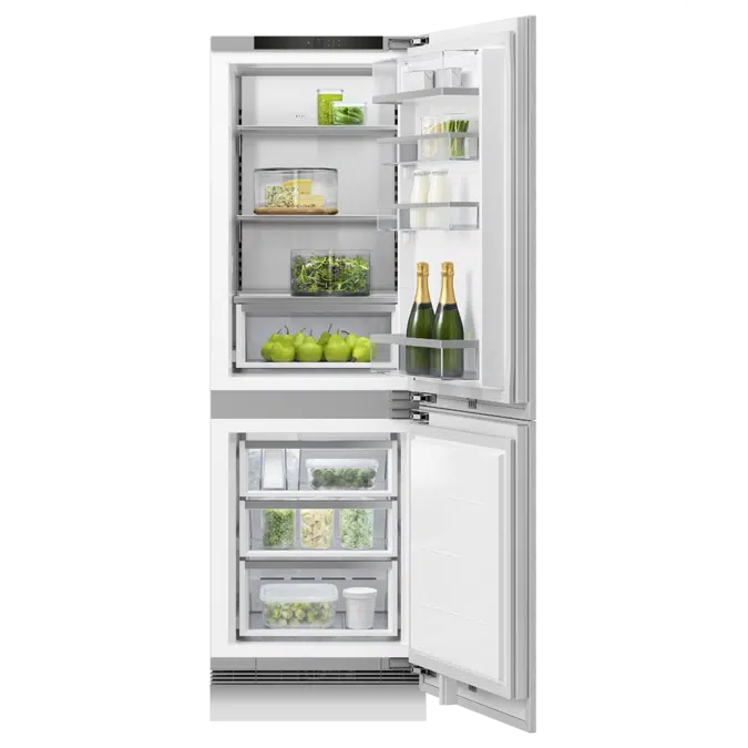 60cm Series 9 Integrated Refrigerator Freezer, Ice & Water