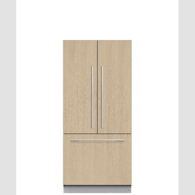 BIM objects Free download! Integrated French Door Refrigerator