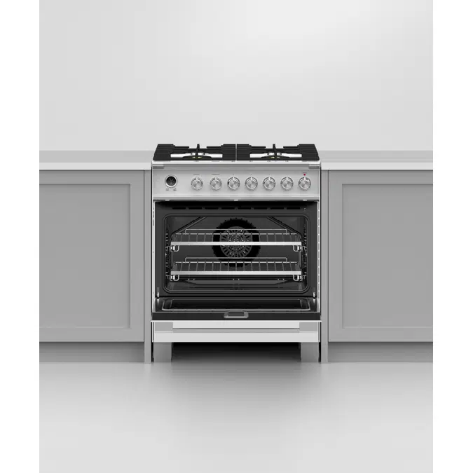 30" Series 9 Classic 4 Burner Dual Fuel Self-Cleaning Range