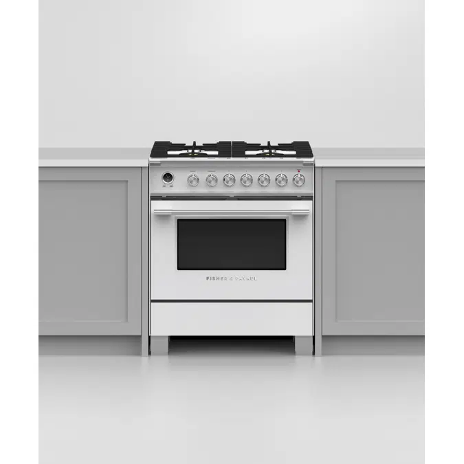 30" Series 9 Classic 4 Burner Dual Fuel Self-Cleaning Range
