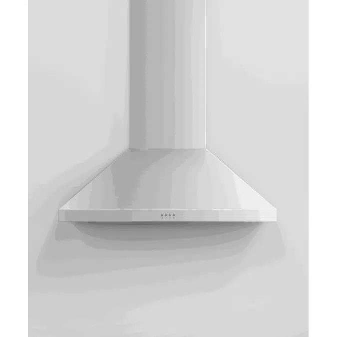 36" Series 7 Pyramid Chimney Wall Range Hood