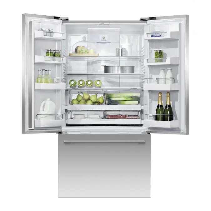 20.1 cu ft Series 7 French Door Refrigerator Freezer, Ice & Water