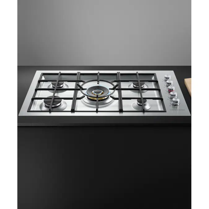 36" Series 9 5 Burner Gas Cooktop, LPG