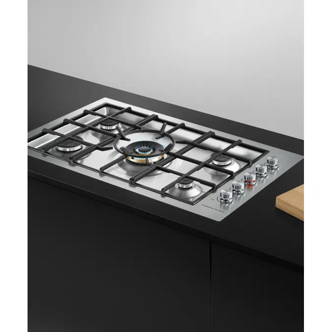 36" Series 9 5 Burner Gas Cooktop, LPG