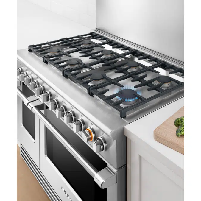 48" Series 9 Professional 8 Burner Dual Fuel Range, Natural Gas