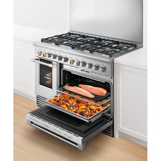 48" Series 9 Professional 8 Burner Dual Fuel Range, Natural Gas