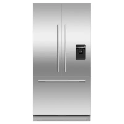 Image for Integrated French Door Refrigerator Freezer, 36", Ice & Water