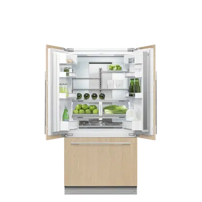 Image pour Integrated French Door Refrigerator Freezer, 90cm - RS90A1