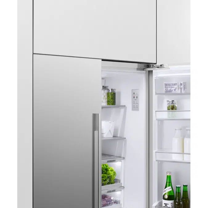 90cm Series 7 Integrated French Door Refrigerator Freezer
