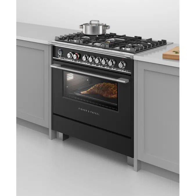 36" Series 9 Classic 5 Burner Dual Fuel Self-Cleaning Range