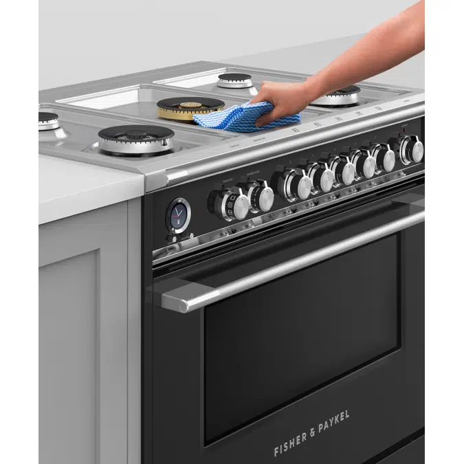 36" Series 9 Classic 5 Burner Dual Fuel Self-Cleaning Range