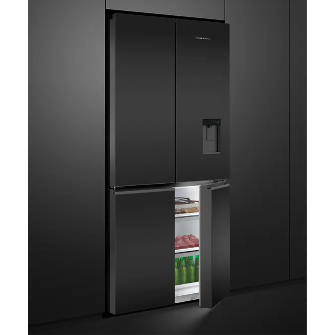 690L Series 7 Quad Door Refrigerator Freezer, Ice & Water