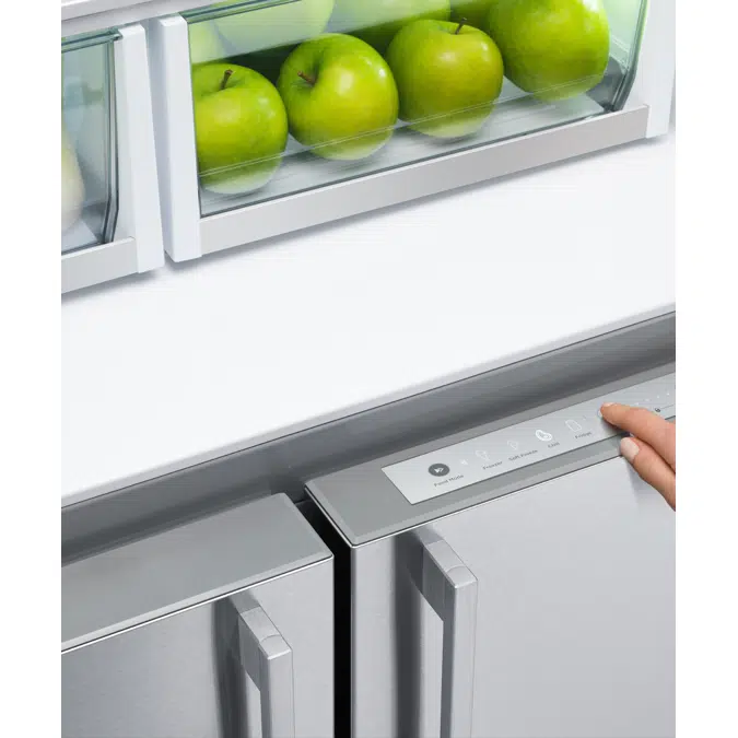 538L Series 7 Quad Door Refrigerator Freezer, Ice & Water