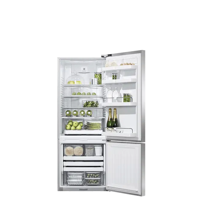 Freestanding Refrigerator Freezer, 63.5cm, 380L-RF402BRXFD5