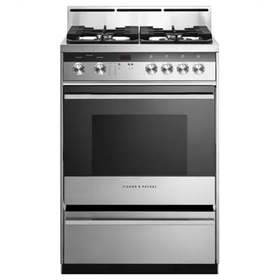 Image for 24" Series 5 Contemporary 4 Burner Gas Range, Natural Gas