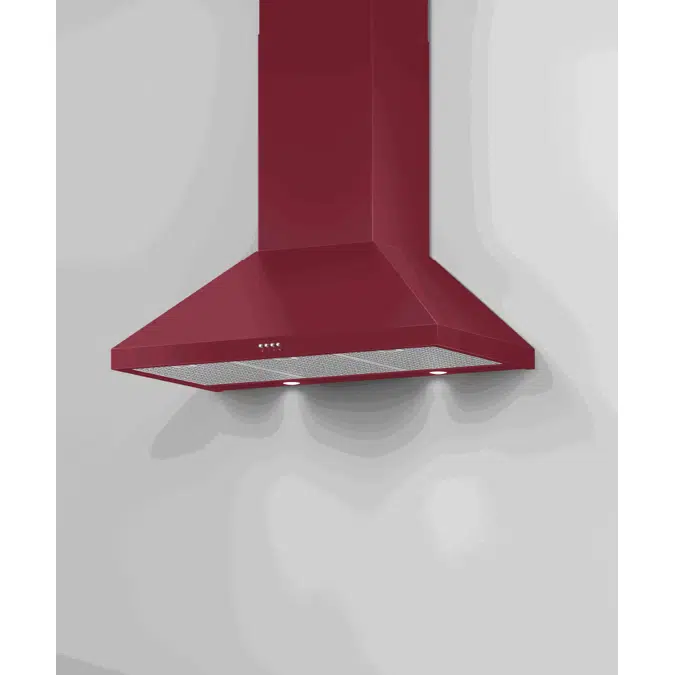 36" Series 7 Pyramid Chimney Wall Range Hood