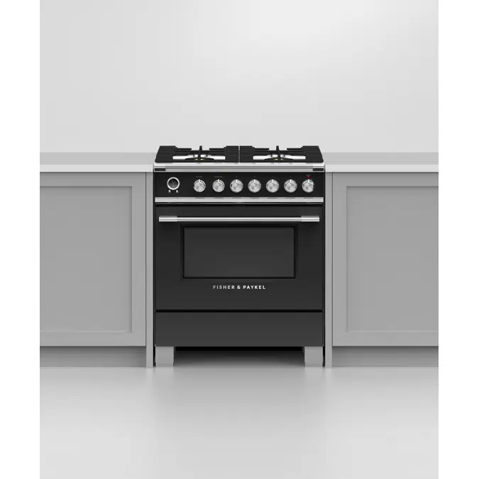 30" Series 9 Classic 4 Burner Dual Fuel Self-Cleaning Range