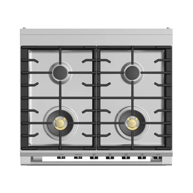 30" Series 9 Classic 4 Burner Dual Fuel Self-Cleaning Range