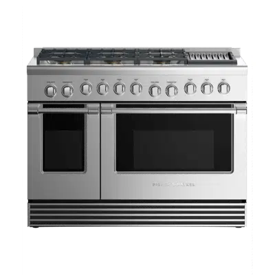 billede til Dual Fuel Range, 48", 6 Burners with Grill-RDV2-486GL-N_N