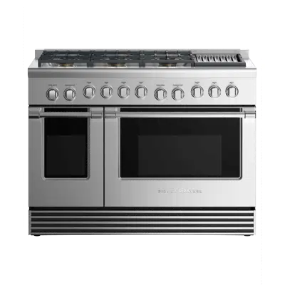 Image pour Gas Range, 48", 6 Burners with Grill