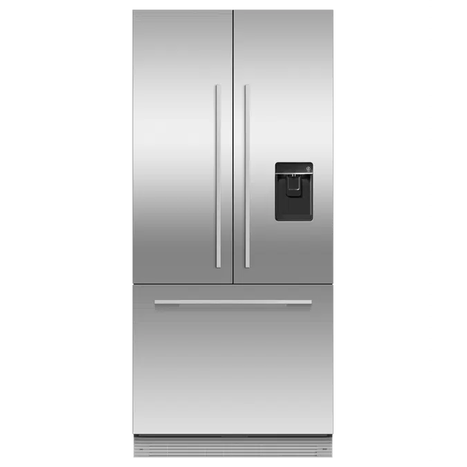 32" Series 7 Integrated French Door Refrigerator Freezer, Ice & Water-RS32A72U1