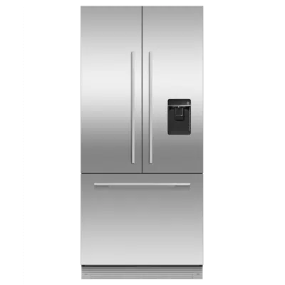 画像 Integrated French Door Refrigerator Freezer, 32", Ice & Water - RS32A72U1