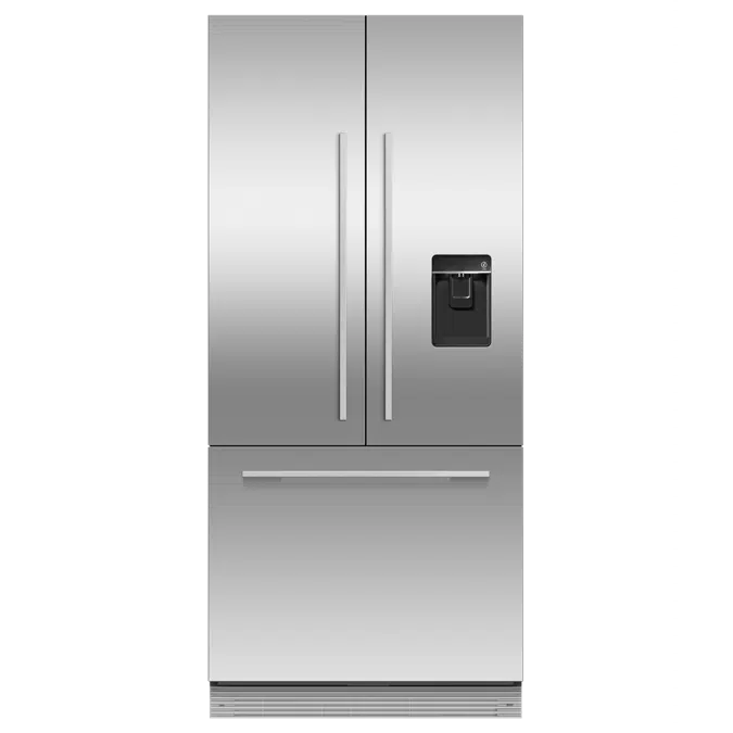 Integrated French Door Refrigerator Freezer, 32", Ice & Water - RS32A72U1