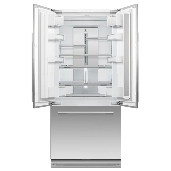 32" Series 7 Integrated French Door Refrigerator Freezer, Ice & Water-RS32A72U1