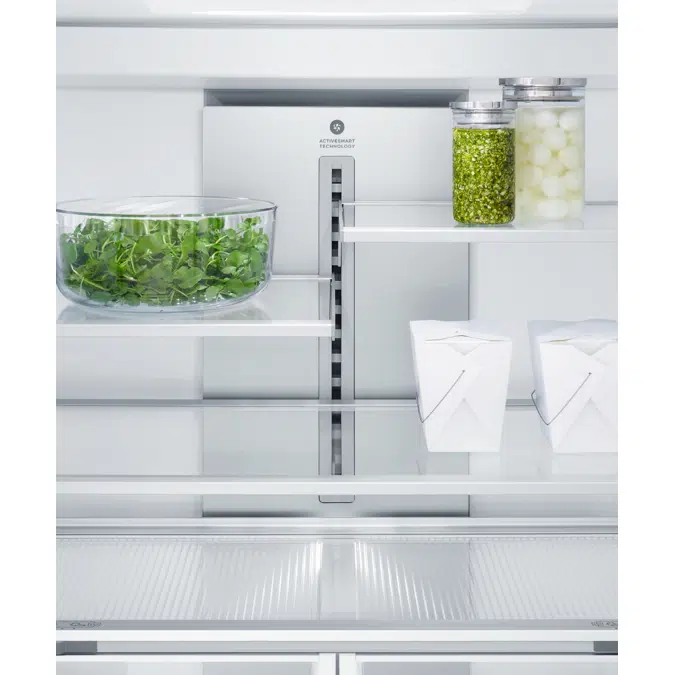 90cm Series 7 Integrated French Door Refrigerator Freezer, Ice & Water