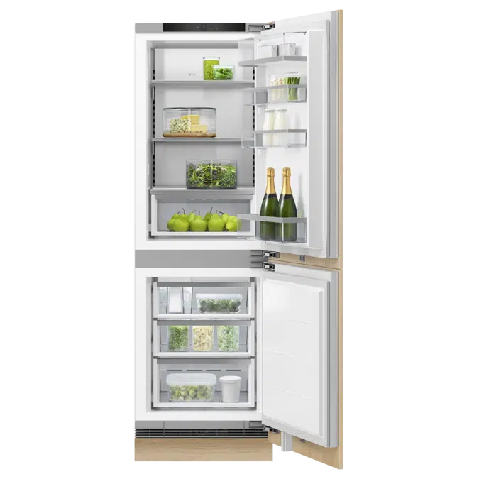 60cm Series 9 Integrated Refrigerator Freezer, Ice & Water