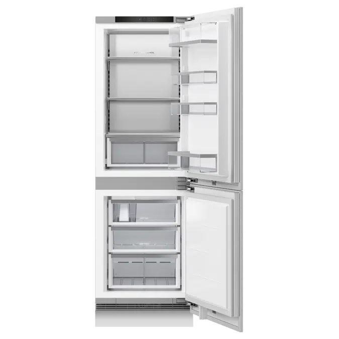60cm Series 9 Integrated Refrigerator Freezer, Ice & Water
