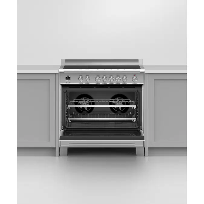 90cm Series 9 Classic 5 Zone Induction Pyrolytic Cooker