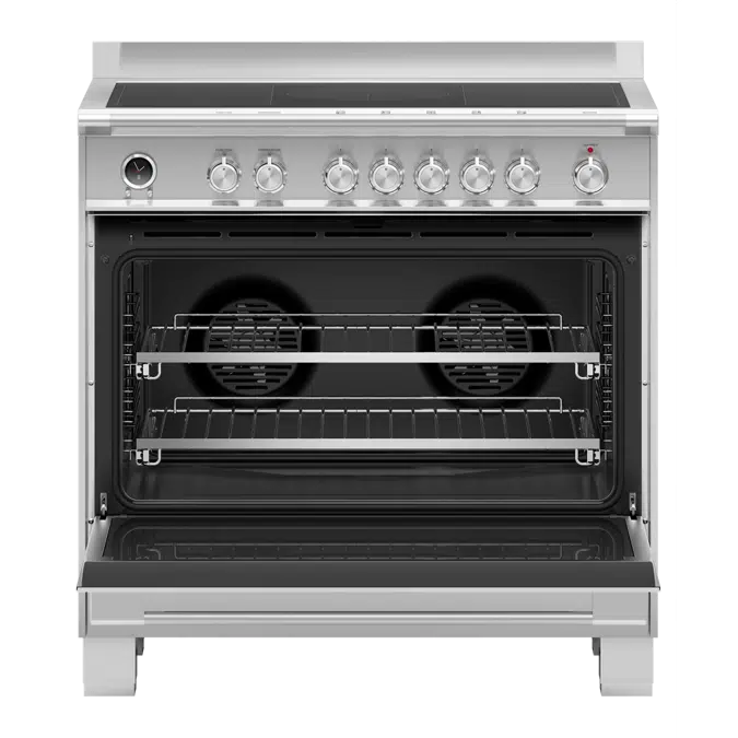 90cm Series 9 Classic 5 Zone Induction Pyrolytic Cooker