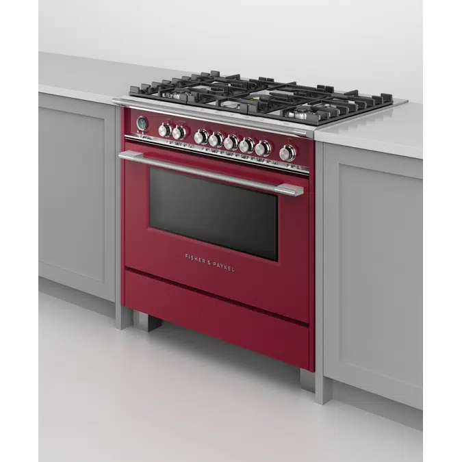 36" Series 9 Classic 5 Burner Dual Fuel Self-Cleaning Range