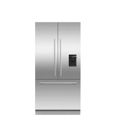 bild för Integrated French Door Refrigerator Freezer, 36", Ice & Water-RS36A72U1_N