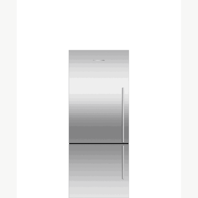 BIM objects Free download! Freestanding Refrigerator Freezer, 68cm