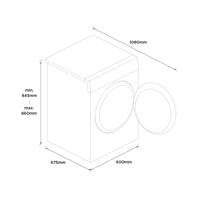 11kg Series 9 Front Loader Washer, ActiveIntelligence™, Steam Care