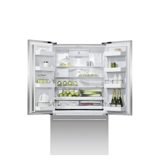 archived_20.1 cu ft Series 7 French Door Refrigerator Freezer, Ice & Water-RF201ADUSX5_N