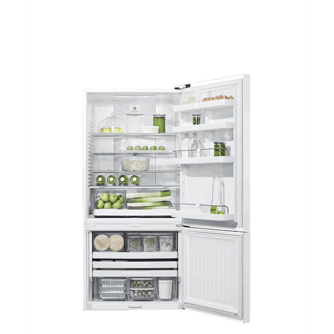 BIM objects Free download! Freestanding Refrigerator Freezer, 32", 17