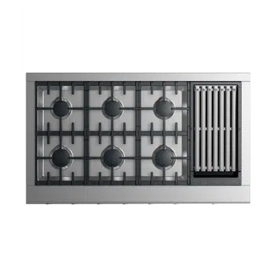 Image for Gas Rangetop, 48", Grill, LPG