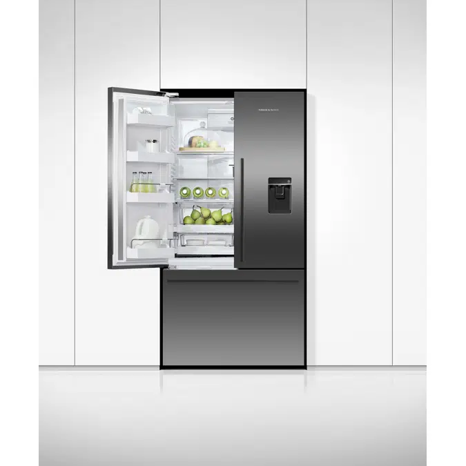 614L Series 7 French Door Refrigerator Freezer, Ice & Water