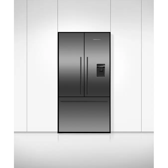 614L Series 7 French Door Refrigerator Freezer, Ice & Water
